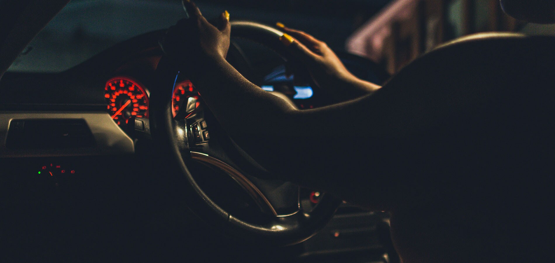 Driving at night Driving at night